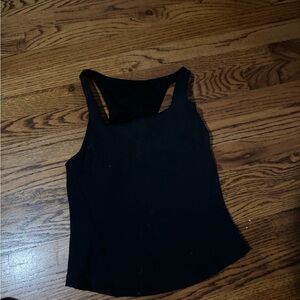lululemon athletica Black Racerback Tank
